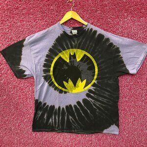 DC Batman Logo  Graphic Design Tie Dye T-Shirt XL